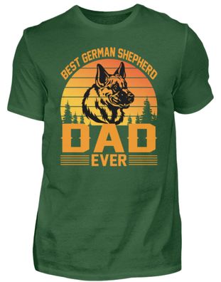 BEST GERMAN Shepherd DAD EVER - Herren Shirt