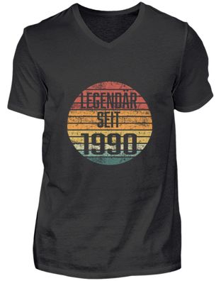 Legendär SEIT 1990 - Herren V-Neck Shirt
