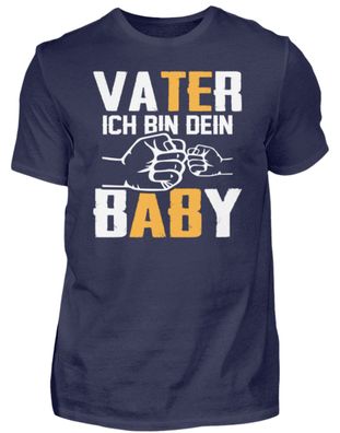 VATER ICH BIN DEIN BABY - Herren Premium Shirt-15F0AEQR