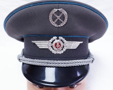 DDR NVA Schirmmütze Offizier der LuSK Gr. 54