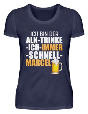 ICH BIN DER ALK-TRINKE-ICH-IMMER-SCHNELL - Damen Premiumshirt