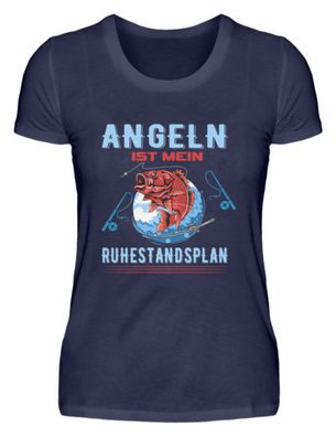ANGELN IST MEIN Ruhestandsplan - Damen Premiumshirt