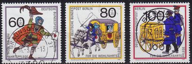 Germany BERLIN [1989] MiNr 0852-54 ( O/ used ) Post