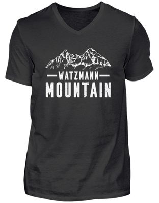 Watzmann Mountain - Herren V-Neck Shirt