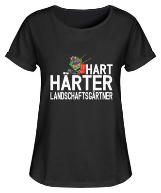 Hart Härter Landschaftsgärtner - Damen RollUp Shirt