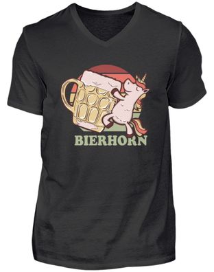 Bierhorn - Herren V-Neck Shirt