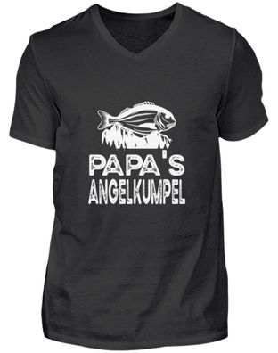 Papa's Angelkumpel - Herren V-Neck Shirt