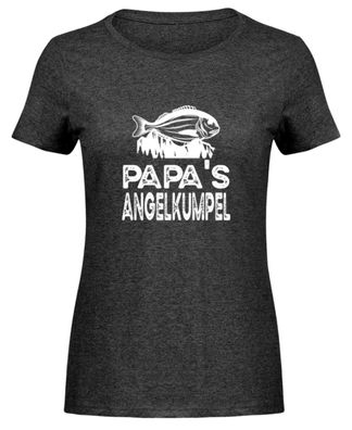 Papa's Angelkumpel - Damen Melange Shirt