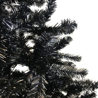 Weihnachtsbaum künstlicher Tannenbaum 180 cm inkl Ständer Christbaum Schwarz