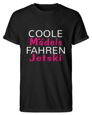 Coole Mädels fahren Jetski - Herren RollUp Shirt