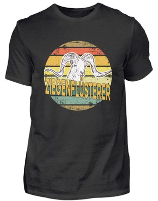 Ziegenflüsterer Retro Vintage - Herren Shirt