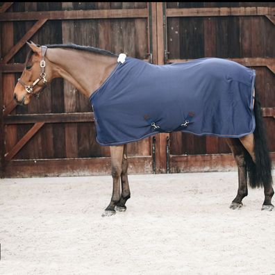 Kentucky Horsewear Cooler Fleece Rug - marineblau - 100 % tierfreundlich