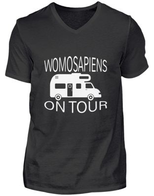 Womosapiens ON TOUR - Herren V-Neck Shirt