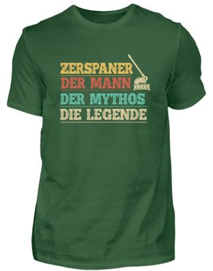 Zerspaner DER MANN DER MYTHOS DIE - Herren Shirt