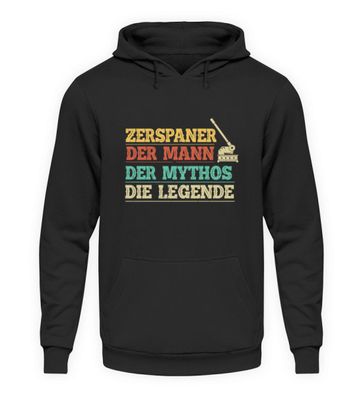 Zerspaner DER MANN DER MYTHOS DIE - Unisex Kapuzenpullover Hoodie