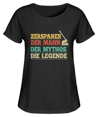 Zerspaner DER MANN DER MYTHOS DIE - Damen RollUp Shirt