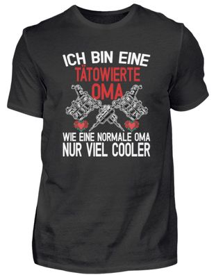 Ich bin eine Tätowierte Oma wie eine - Herren Premiumshirt