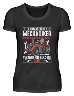 Landmaschinen Mechaniker DIESE NARBEN - Damenshirt