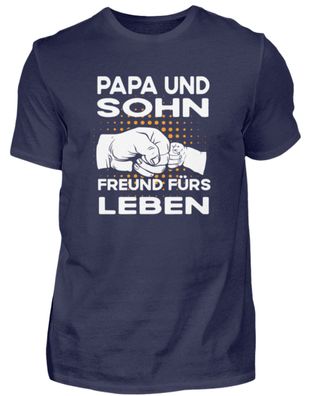 PAPA UND SOHN FREUND FÜRS LEBEN - Herren Premiumshirt