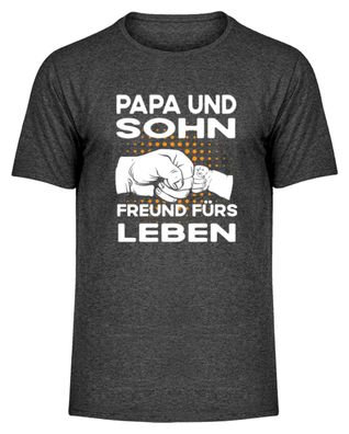 PAPA UND SOHN FREUND FÜRS LEBEN - Herren Melange Shirt