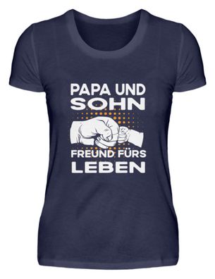 PAPA UND SOHN FREUND FÜRS LEBEN - Damen Premiumshirt
