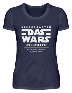 Kindergarten DAS WARS SCHULE 2021 MÖGEN - Damen Premiumshirt