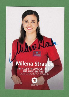 Milena Straube ( bek. aus Die jungen Ärzte ) - persönlich signiert