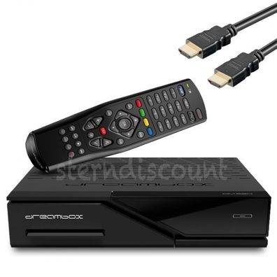 Dreambox DM520 Mini 1x DVB-S2 SAT-Receiver Full HDTV Linux E2 NEU schwarz