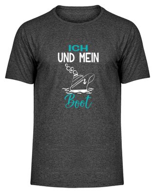 Ich und mein Boot - Herren Melange Shirt