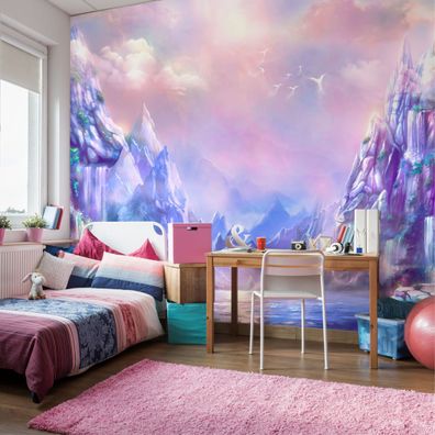 Muralo VINYL Fototapete XXL TAPETE für Kind magische Landschaft 3D 2842