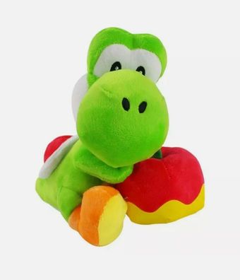 Super Mario Apfel Yoshi Plüsch Figur Stofftier Kuscheltier 19 cm NEU