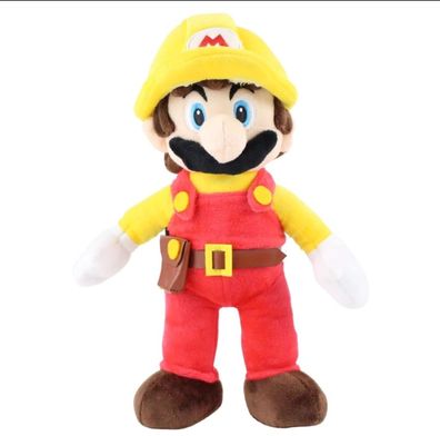 Super Mario Mario Maker Plüsch Figur Stofftier Kuscheltier 25 cm