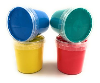 Creathek 4 x 150g Wasserlösliche Fingermalfarben Fingerfarben Farben (8,25€/ kg)
