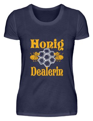 Honig Dealerin - Damen Premiumshirt