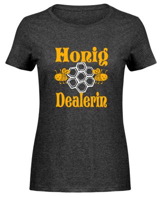 Honig Dealerin - Damen Melange Shirt