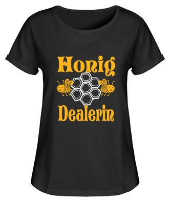 Honig Dealerin - Damen RollUp Shirt