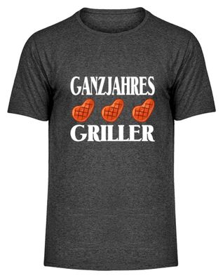Ganzjahres Griller - Herren Melange Shirt