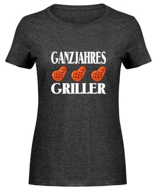 Ganzjahres Griller - Damen Melange Shirt