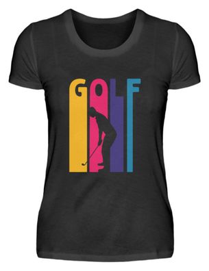 Golf Abschlag Handicap Geschenk Caddy - Damenshirt