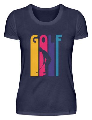 Golf Abschlag Handicap Geschenk Caddy - Damen Premiumshirt