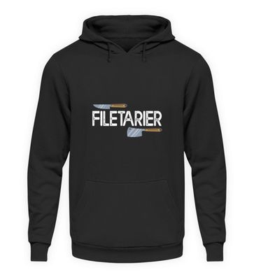 Filetarier - Unisex Kapuzenpullover Hoodie