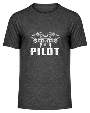 Drohnen Pilot - Herren Melange Shirt