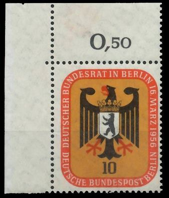 BERLIN 1956 Nr 136 dgz postfrisch ECKE-OLI X3D9ED6