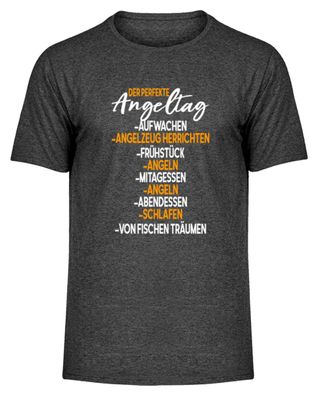 Der perfekte Angeltag - Herren Melange Shirt