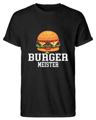 Burger Meister - Herren RollUp Shirt