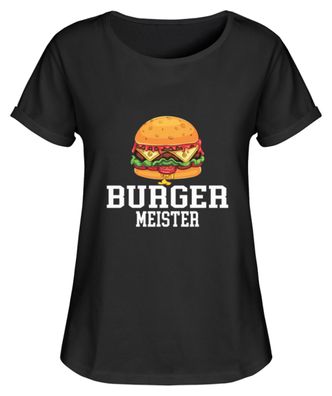 Burger Meister - Damen RollUp Shirt