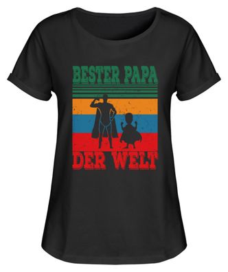 Bester Papa der Welt - Women Rollup Shirt-EJ886Q77