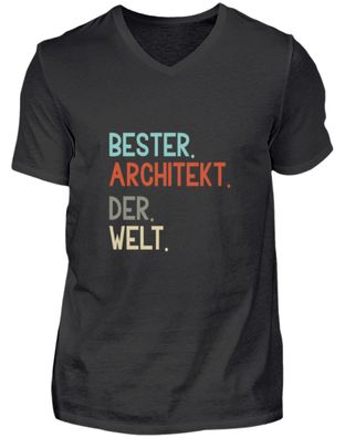 Bester Architekt der Welt - Herren V-Neck Shirt