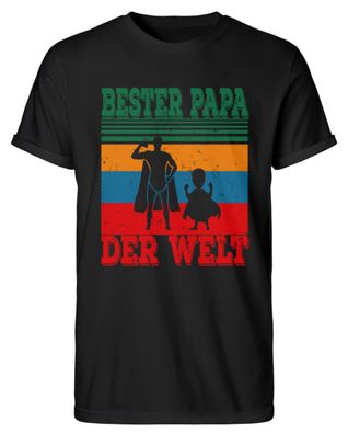Bester Papa der Welt - Men Rollup Shirt-EJ886Q77