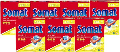 Somat All in 1 Spülmaschinen Tabs 7x57 Geschirrspül Tabs XXL Pack Spülmaschine